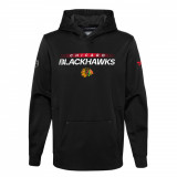 Chicago Blackhawks hanorac cu glugă pentru copii Authentic Pro Hood Po Hoodie - Dětsk&eacute; S (6 - 9 let)