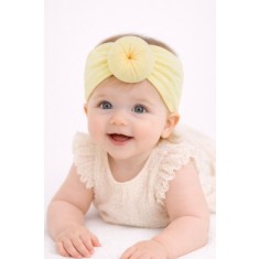 Bentita turban lata galbena