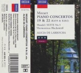 CD Mozart, Handel / Alicia De Larrocha &lrm;&ndash; Piano Concertos 19 &amp; 22