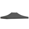 VidaXL Acoperiș pentru cort de petrecere, antracit, 4 x 3 m, 270 g/m&sup2; 315351