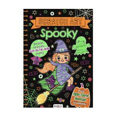 Scratch Art Fun Book: Spooky