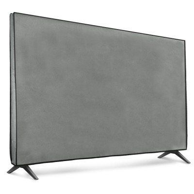 Husa de praf pentru televizor 65 inch, Kwmobile, Gri, Textil, 51704.25 foto