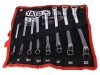 Set Chei Inelare Cotite Otel Crom-Vanadium 8 Buc., Yato