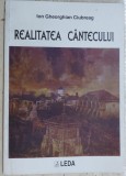 Realitatea cantecului - Ion Gheorghian Ciubreag, cu dedicatia autorului si redactorului