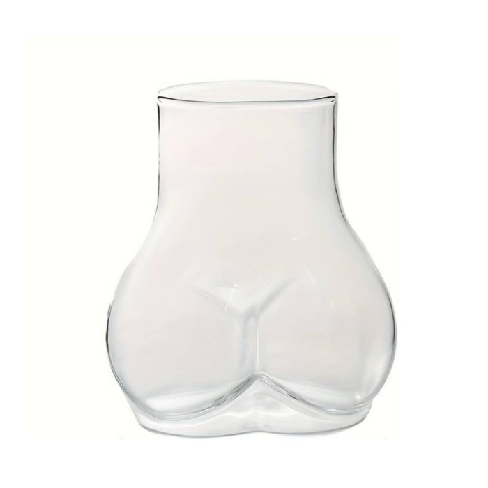 Pahar, Butt, transparent, din sticla, 11 x 5.5 cm - ergonomic si usor de manevrat, 450 ml, potrivit pentru o portie generoasa de bautura
