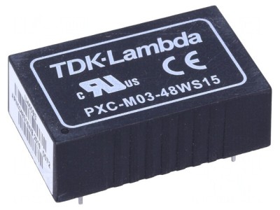 Convertor DC/DC 3W 18-75V la 15V 200mA DIP24 foto