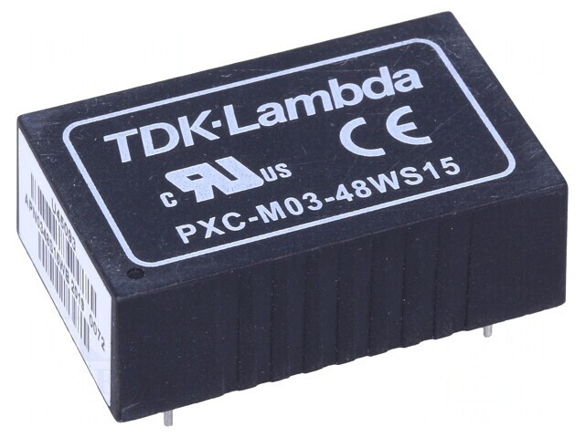 Convertor DC/DC 3W 18-75V la 15V 200mA DIP24