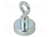 Magnet fix ferită 16mm cu ochi 18N ELESA GANTER