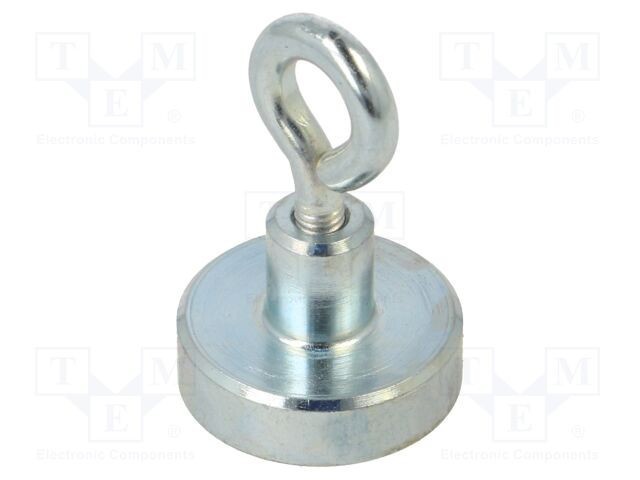 Magnet fix ferită 16mm cu ochi 18N ELESA GANTER