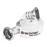 Furtun irigatii/pomp. premium din PVC 4 toli, lungime 30m cu racord aluminiu, max 10bar, panzat Breckner Germany