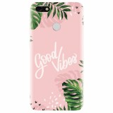 Husa silicon pentru Huawei Y6 Pro 2017, Good Vibes