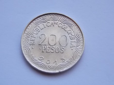 200 PESOS 2013 COLUMBIA foto