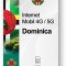 eSIM Internet Dominica, valabil 15 zile, trafic Nelimitat