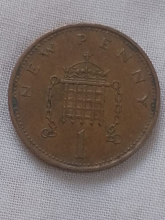 1 penny 1980