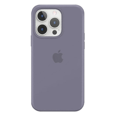 Husa Apple iPhone 13 Pro 6.1 Silicon Liquid Lavender Grey foto