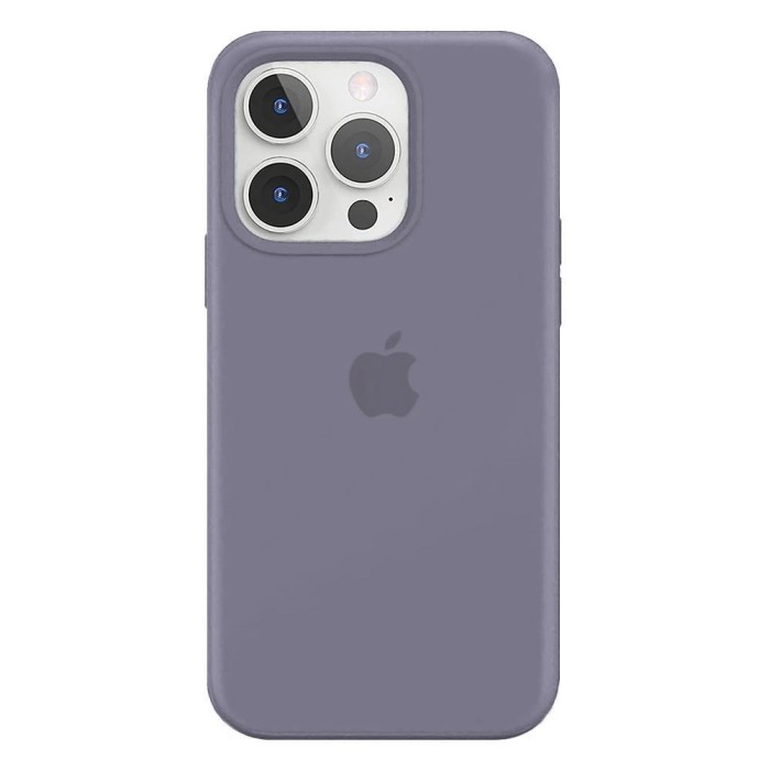 Husa iPhone 15 Pro Max 6.7 Silicon Liquid Lavender Grey