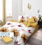 Cumpara ieftin Lenjerie Pat Strong Sx205, Bumbac, 6 Piese, Cu Elastic, Galben