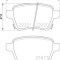 BREMBO P 59 086 PRIME LINE set placute frana,frana disc