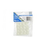 Set protectie de silicon pentru mobila, 12 mm, 16 elemente, Geko G29822