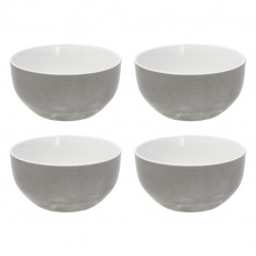 Set 4 boluri Sfera, Andrea Fontebasso, 14 cm, portelan, bej