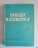 Analiza matematica &ndash; O. Stanasila