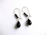 cercei cristale negre 32692