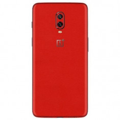 Folie Skin OnePlus 6T Set 2 ApcGsm Wraps Cardinal Red foto