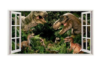 Sticker decorativ cu Dinozauri, 85 cm, 4295ST foto
