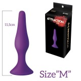Cumpara ieftin Butt Plug Anal Attraction "Pleasure Toys" 12 cm - Violet