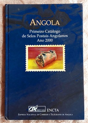 Angola Primeiro Catalogo de Selos Postais Angolanos Ano 2000 foto