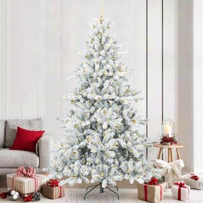 vidaXL Brad de Crăciun artificial cu ramuri articulare 240 cm PVC 3397748 foto