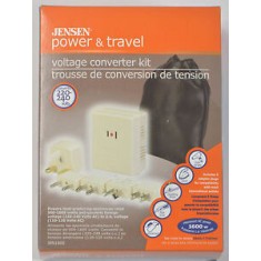 Kitul de convertor de tensiune de calatorie Jensen 220V-240V 110-120V JEN1600