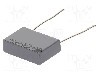 Condensator cu polipropilena, 0,22&micro;F, 300V AC, 1kV DC, KEMET - R413R32204000M