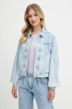 Pepe Jeans geacă jeans de tranzitie, oversize, PL402607