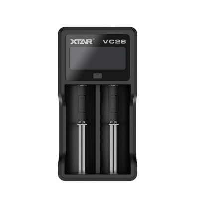 Incarcator litiu 2x18650 universal USB VC2S LCD foto