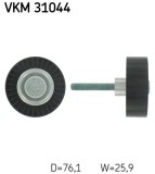 SKF VKM 31044 Rola ghidare/conducere, curea transmisie