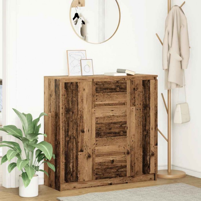 vidaXL Bufetă cu sertare Lemn vechi 100,5x35x98,5 cm Lemn prelucrat 3328460
