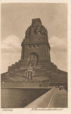 *Germania, Leipzig, Monumentul bataliei poporului, c.p.i. necirculata foto