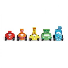 Set mini vehicule Numberblocks PlayLearn Toys