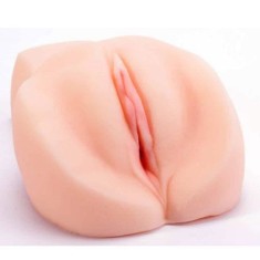 Masturbator cu Vibratii Pet Pussy cu dubla penetrare: vagin si anus Cyberskin