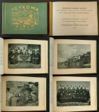 ✝ 1928 Album MUNTELE ATHOS (Atos) Ieromonah Etienne Kelliotes RAR ilustrat foto-roto-gravura Circa 91pag manastiri calugari procesiune artefacte harta