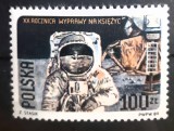 Polonia 1989 cosmos spatiu cosmonaut 1v.nestampilata