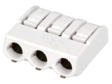 Conector Mufe 6mm 3 Piste 20AWG-16AWG 0.5-1.5mm&sup2;, Wago
