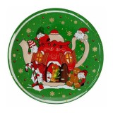 Farfurie portelan multicolor Craciun Gnomi GT 20 cm