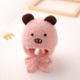 Caciulita roz pentru bebelusi - Teddy (Marime Disponibila: 6-9 luni)