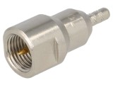 Conector FME Tată Drept Crimpat 50&Omega;