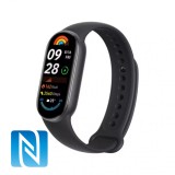 Cumpara ieftin Smartband Xiaomi Mi Band 9, Black, NFC, AMOLED 162 , Monitorizare HR + SpO2, Monitorizare somn, Inregistrare activitati sportive, Multi-sport, 233mAh