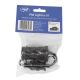 Adaptor DIN la priza de bricheta EURO PNI Lighter 01 cu cablu prelungitor, 12V 24V