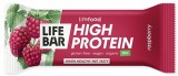 Lifebar baton proteic cu zmeura, bio, 40g, Lifefood