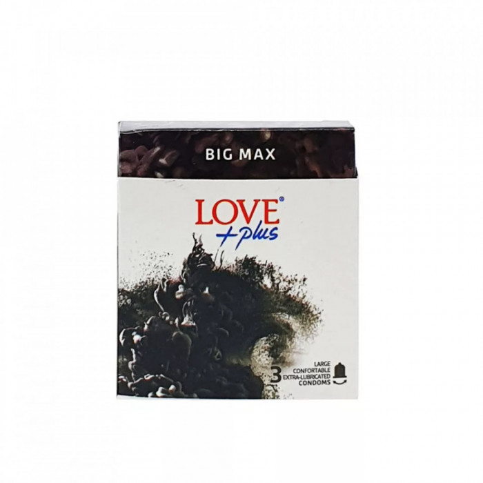 PREZERVATIVE LOVE PLUS BIG MAX 3BUC